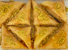 Load image into Gallery viewer, Cedar Pastries 2LB Traditional Baklava Triangles