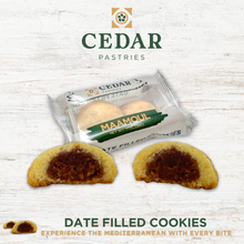 Load image into Gallery viewer, cedar pastries on the go 2 pack date filled cookies
