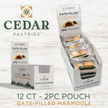 cedar pastries on the go 2 pack date filled cookies