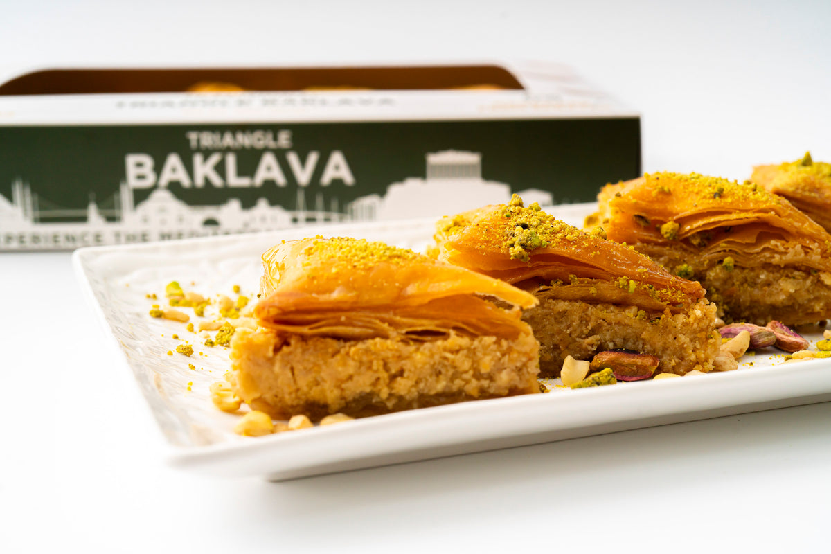 Cedar Pastries 1LB Traditional Triangles Baklava
