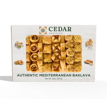 Load image into Gallery viewer, Cedar Pastries Baklava Assortment 33pcs
